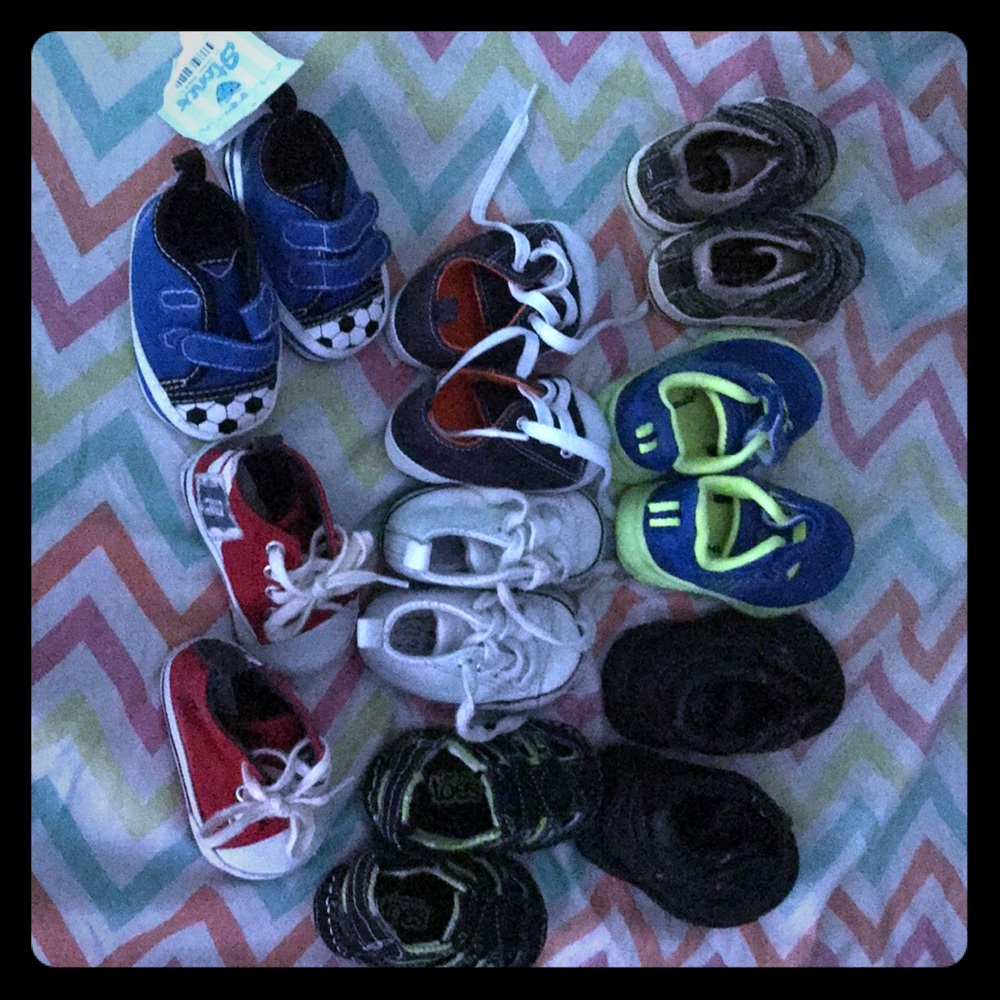 Baby boy shoes  brand new never worn!